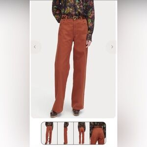 Rachel Comey Arley pants in terracotta
